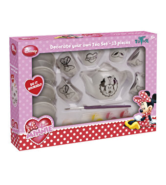 Disney Minnie Porselen Çay Boyama Seti
