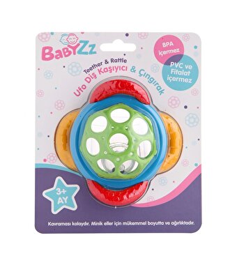 Let's Be Child Ufo Diş Kaşıyıcı ve Çıngırak