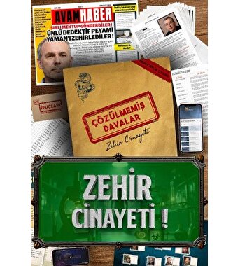 Çözülmemiş Davalar Zehir Cinayeti Dedektif Oyunu
