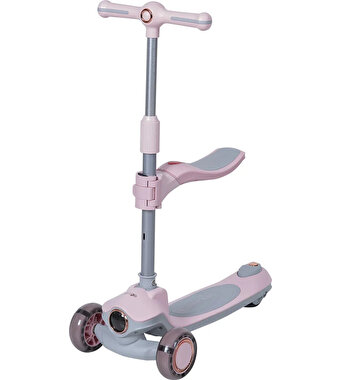Prego Sidney Oturaklı Scooter Pembe