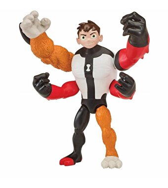 Ben 10 Aksiyon Figürler S1W8 Omni Glitch Heroes Ben Four Arms Rath