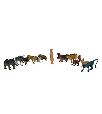 Poşetli Afrika Hayvan Seti