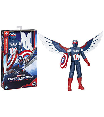 Marvel Studios Titan Hero Serisi Deluxe Captain America 30 Cm