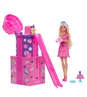 Barbie Rise and Surprise Parti Sürprizi Doğum Günü Seti JKF66