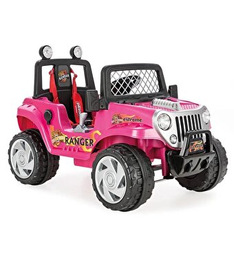 Pilsan Ranger 12V Akülü Kumandalı Araba Metalik Pembe