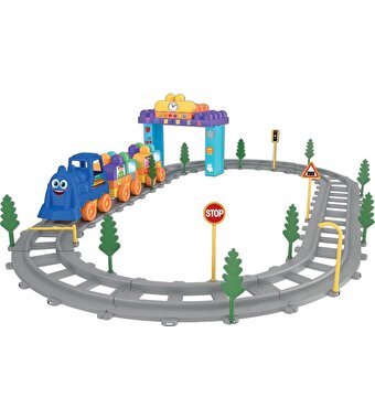 Magic Blok 62 Parçalı Tren Seti̇