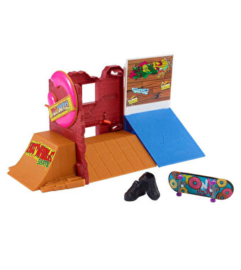 Hot Wheels Skate Parmak Kaykay Macerasına Başlangıç Seti Donut Skatepark