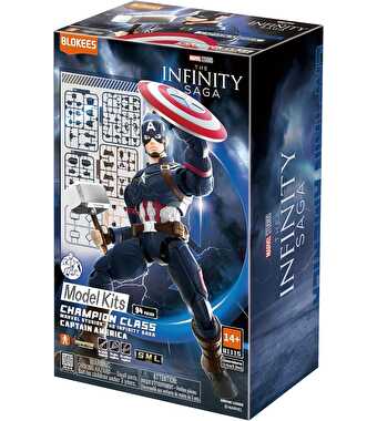 Blokees Marvel Avengers Infinity Saga Captain America Figür Yapım Seti 94 Parça