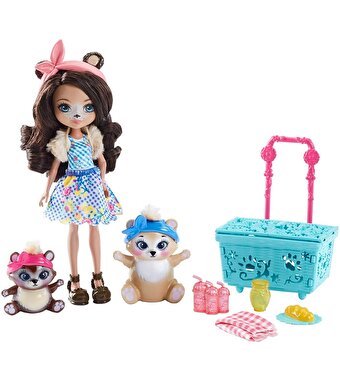 Enchantimals Bebekleri Sevimli Patiler Piknikte Oyun Seti FCC64