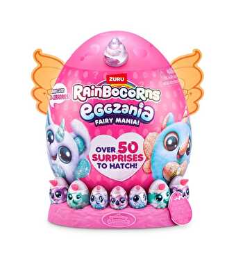 Rainbocorns Eggzania Fairy Peluş Sürpriz Paket Turuncu Kanat 92106