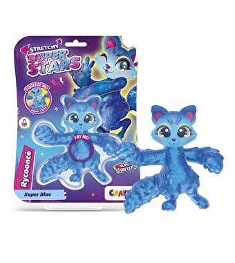 Superstars Super Blue Rycoonce Stretchy Figür