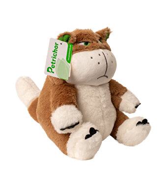 Asabi Kedi Peluş 25 Cm Kahverengi