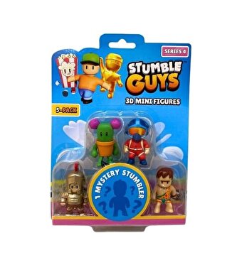 Stumble Guys 5’li Mini Figür Set 4