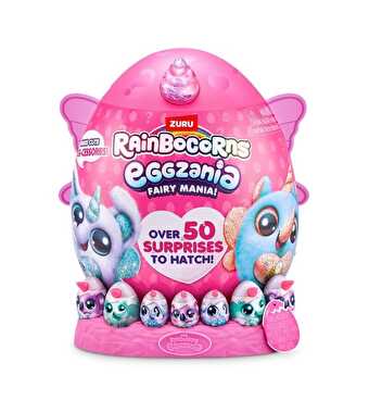Rainbocorns Eggzania Fairy Peluş Sürpriz Paket Pembe Kanat 92106