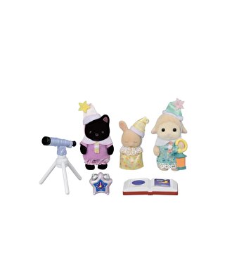 Sylvanian Families Anaokulu Arkadaşları Pijama Partisi Üçlüsü