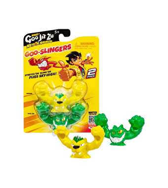 Goojitzu Meteor Mad Goo Slingers İkili Paket 43095 Jagooar vs Rockjaw