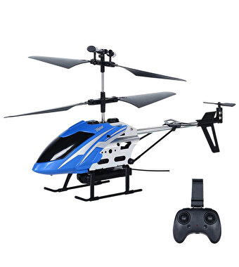 Işıklı Şarjlı 2.4 GHz Uzaktan Kumandalı Helikopter Mavi