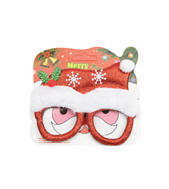 Yılbaşı Konsept Noel Şapkalı Gözlük