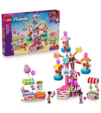 LEGO Friends Şeker ve Kapkek Dönme Dolabı Yapım Seti 42700