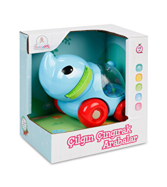 Babycim Çılgın Çıngırak Araba Fil