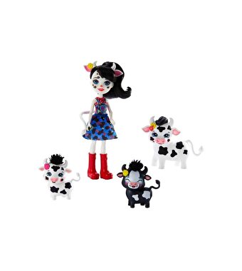 Enchantimals Aile Serileri Oyun Seti Cambrie Cow GJX44