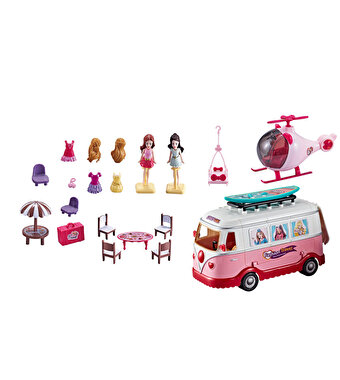 Fashion Travel Otobüs ve Helikopter Seyahat Seti