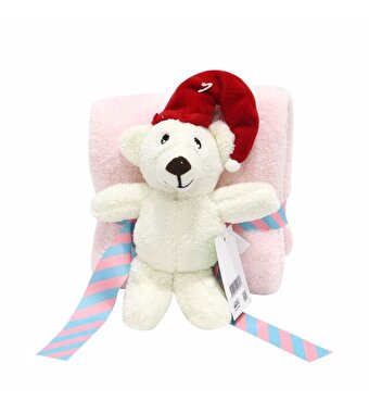 Battaniye ve Mini Peluş Ayıcık