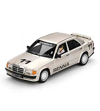 Mini GT Mercedes-Benz 190E 2.3-16 Ayrton Senna 1:64 Diecast Model Araba