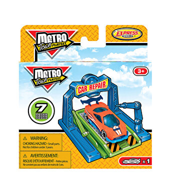 Express Wheels Metro Town Araba Oto Tamir Oyun Seti