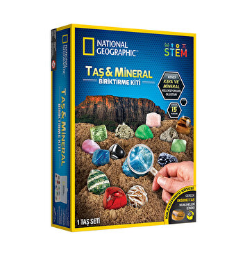 National Geographic Taş ve Mineral Biriktirme Kiti TRRM15