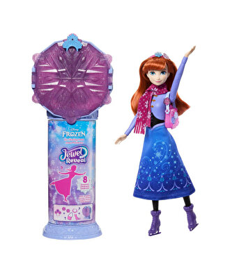 Disney Frozen Jewel Reveal Buz Patencisi Anna Sürprizli Bebek ve Aksesuar Seti JMC94