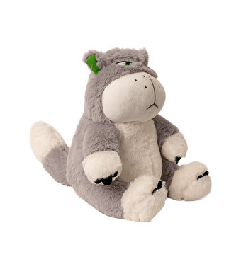 Asabi Kedi Peluş 25 Cm Gri