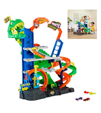 Hot Wheels Ultimate T-Rex Garajı JHL98