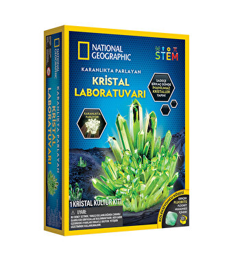 National Geographic Parlayan Kristal Laboratuvar