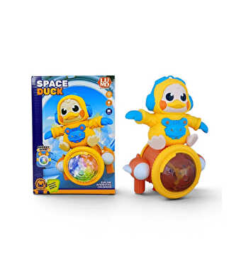 Space Duck Işıklı Müzikli Dans Eden Ördek Robot
