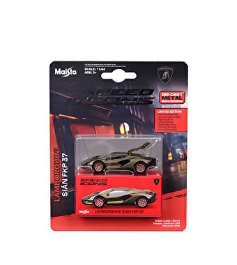 1:64 Speed Icons Koleksiyon Araçlar Lamborghini Sian FKP 3 Haki