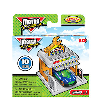 Express Wheels Metro Town Oto Servis Oyun Seti