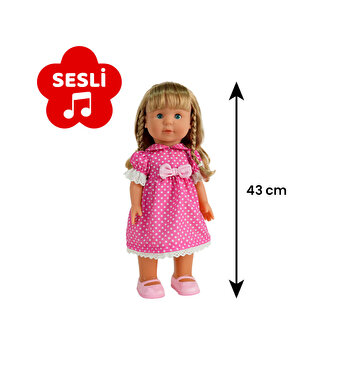 City Girl Şarkı Söyleyen ve Yürüyen Bebek 43 Cm