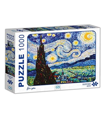 Yıldızlı Gece Puzzle 1000 Parça