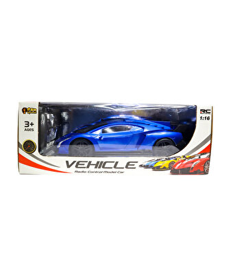 1:16 Ölçekli Uzaktan Kumandalı Şarjlı Lacivert Lamborghini