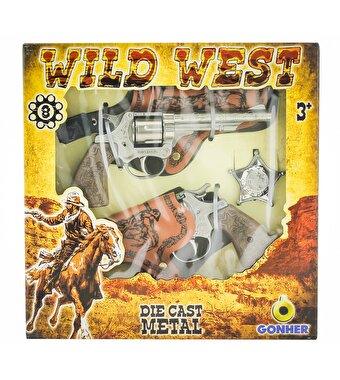 Vahşi Batı 2' li Revolver Seti
