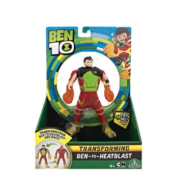 BEN 10 Dönüşen Delüks Figür Ben Heatblast