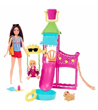 Barbie Skipper'ın Su Parkı Eğlencesi Oyun Seti HKD80
