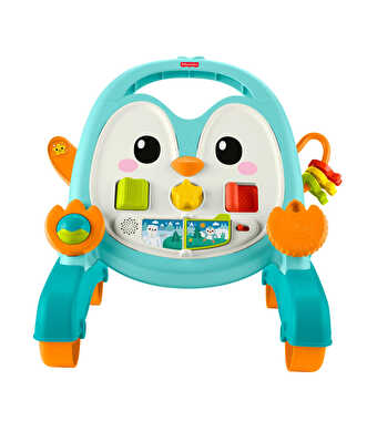 Fisher Price 2'si 1 Arada Müzikli Penguen Aktivite Yürüteci JHF74
