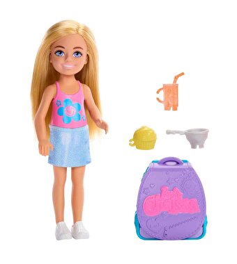 Barbie Chelsea Sırt Çantası Olabilen Cupcake Oyun Seti JBF46