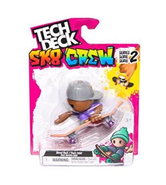 Tech Deck SK8 Crew Figürlü Parmak Kaykayı 8