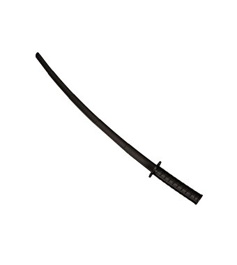 3D Geri Çekilebilir Samuray Kılıcı Siyah