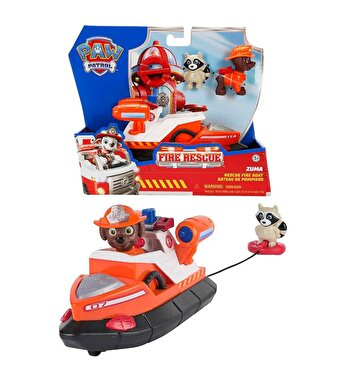 Paw Patrol Fire Rescue Figür ve Kurtarma Aracı Zuma