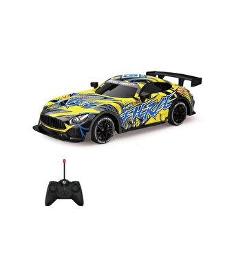 1:18 Fierce Kumandalı Full Fonksi̇yon Işıklı Araba Sarı