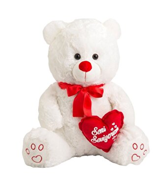 Seni Seviyorum Kalpli Ayı 50 Cm 78200